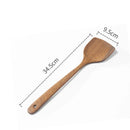 GobekUsa Kitchen Utensils Set: Non-Stick Cookware with Wooden Handles