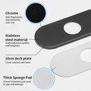 GobekUsa 6 inch Deck Plate for Bathroom Faucet, Sink Mounting Escutcheon 4014