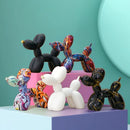 GobekUsa Balloon Dog Sculpture Modern Decor Black White Pink Room Figurines
