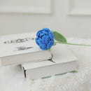 GobekUsa Knitted Rose Bouquet DIY Crochet Wedding Mother's Day Gift