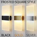 GobekUsa Acrylic Touch Sensor LED Wall Lamp, Modern Sconces, 6W Indoor Lighting for Home Decor