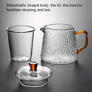 GobekUsa Borosilicate Glass Teapot with Infuser for Puer Tea and Boiling Water