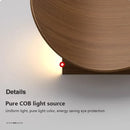 GobekUsa LED Round Wall Lamp for Bedroom Living Room Office Decoration Lighting