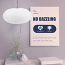GobekUsa Elegant Column Floor Lamp with Rice Paper Shade for Living Room