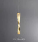 GobekUsa Gold Steel LED Pendant Lights - Luxury Dimmable Suspend Lamp