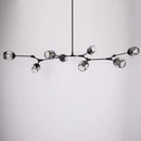 GobekUsa Gold Glass Ball Pendant Lights for Modern Dining Room Decor