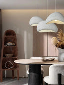 GobekUsa Japanese Wabi Sabi LED Pendant Lamp Modern Simple Living Room Bedroom Chandelier