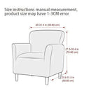 GobekUsa Accent Chair Cover Slipcovers | Stretch Sofa Couch Case
