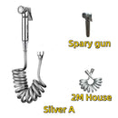 GobekUsa High Pressure Bidet Sprayer Set - Toilet Hygienic Shower Bathroom Accessories
