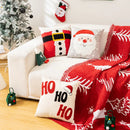 GobekUsa Embroidered Christmas Pillow Cases for Festive Decor