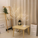 GobekUsa LED White Birch Tree Table Lamps for Home Holiday Decor, Party, Wedding