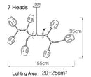 GobekUsa Glass Pendant Lights: Nordic Modern Design for Bar, Dining, Living Room