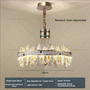 GobekUsa 2024 High-End Villa Crystal Chandelier with Hollow Design for Luxurious Living Rooms