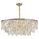 GobekUsa Crystal LED Chandelier for Living Room, Dining & Bedroom - High-end Luxury Lighting