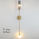 GobekUsa Double-Head Wall Lights for Modern Living Room, Bedroom, Restaurant, Hotel, and Aisle