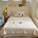 GobekUsa Cartoon Patchwork Summer Cooling Blanket Lightweight Air Condition Comforter