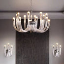 GobekUsa Glass Tube Dining Chandelier Modern Lamps