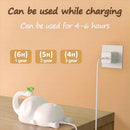 GobekUsa Elephant Silicone Night Light: Cute Baby Dimmable Lamp for Bedside, Bedroom Decor & Gift