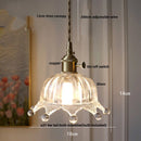 GobekUsa Glass LED Pendant Lamp: Nordic Modern Design, Adjustable Hanging Light Fixture