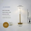 GobekUsa Diamond Touch Desk Lamp, Modern Metal, Bedside Atmosphere, Creative & Romantic