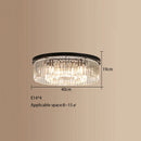 GobekUsa Crystal LED Ceiling Chandelier for Modern American Minimalist Décor