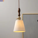 GobekUsa Ceramic LED Pendant Light Nordic Modern Hanging Lamp for Home Decor