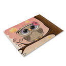 GobekUsa Cute Owl Animal Placemat Music Bird Kitchen Dining Table Mats Coaster Bowl Cup Mat