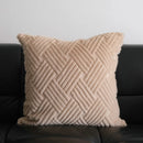 GobekUsa Boho Leaf & Geometry Tufted Cushion Cover with Tassels: Modern, Soft Woven Decor
