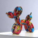 GobekUsa Balloon Dog Sculpture: Pop Art Decorative Figure for Home - Animal Statue