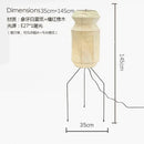 GobekUsa Akari Noguchi Table Lamp LED E27 Rice Paper Desk Light