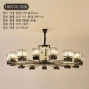 GobekUsa Crystal Dining Room Chandelier with Spotlights for Hotel Club Ballroom