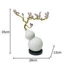 GobekUsa Gold Gourd Branches Luxury Ornaments Feng Shui Home Decor Crafts