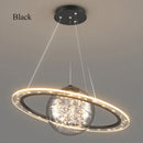 GobekUsa Golden Acrylic LED Chandelier for Luxury Interior Lighting