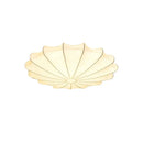 GobekUsa Cream Silk LED Ceiling Lamp for Living Room Bedroom, Nordic Minimalist Style