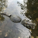 GobekUsa Garden Water Floating Animal Statue Crafts for Outdoor Decor and Pond Decoration