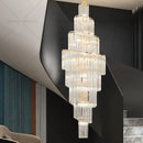 GobekUsa Crystal Chandelier for Penthouse Villa Living Room - Modern Light Luxury Design