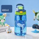 GobekUsa Kids Anti-fall Straw Cup - Portable Water Bottle for School & Summer