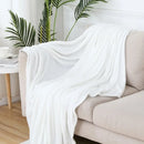 GobekUsa Cozy Flannel Warm Blanket: Soft Plush Coral Fleece Bed Cover & Shawl