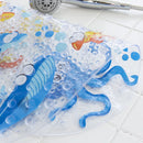 GobekUsa Cartoon Non-Slip Bathroom Mat with Suction Cup for Child Bathtub Eco-Friendly