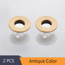 GobekUsa Brass Sink Overflow Cover Six-foot Ring WF-0567