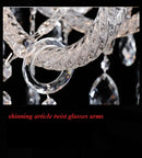 GobekUsa Crystal Chandelier Light for Luxury Living Room Bedroom Hotel Villa Lighting
