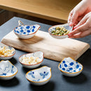 GobekUsa Japanese Style Ceramic Sauce Plate Snack Dish Porcelain Tableware