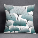 GobekUsa Leaf Pattern Pillowcase: Nordic Style Sofa Cushion Cover for Home Decor & Bedding