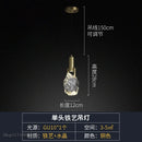 Nordic Gold Crystal Pendant Light
