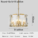 GobekUsa Crystal Chandeliers: Modern Luxury LED Lighting Fixtures for Home Decor