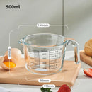 GobekUsa Borosilicate Glass Measuring Cup Jug, Large Capacity for Baking, Cooking, Kitchen