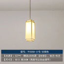 GobekUsa Chinoiserie Retro Chandelier: Study Bedroom Dining Room Industrial Lighting