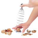 GobekUsa Kitchen Nut Shucker Tool Golden Bell Cover Stainless Steel Shell Breaker Smasher