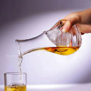 GobekUsa Crystal Glass Wine Decanter & Sake Glass Set- Hamster Nest Design