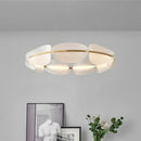 GobekUsa Circular LED Pendant Light for Living Room Dining Kitchen Bedroom Chandelier
